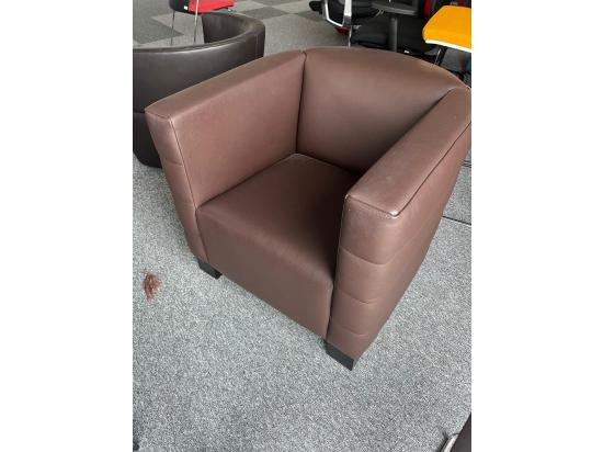 Fotel brązowy Walter Knoll Joel