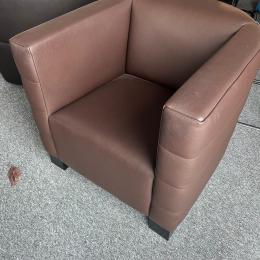 Fotel brązowy Walter Knoll Joel