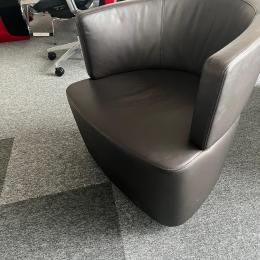 Fotel brązowy Walter Knoll Drift