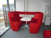 Sofa Parcs American Diner czerwona